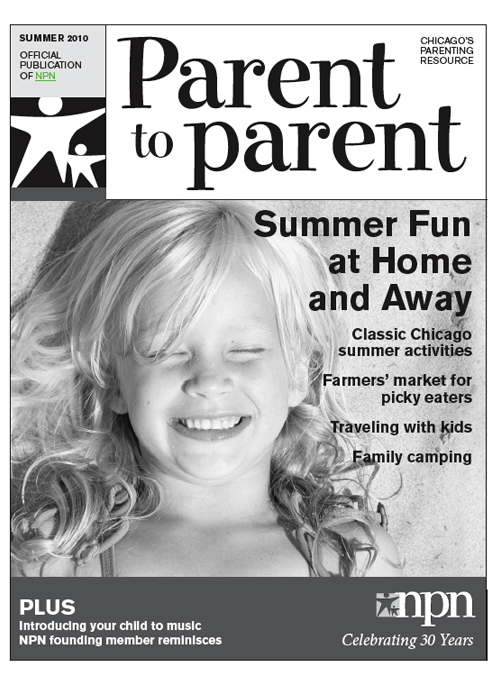 Parent to Parent Summer 2010 cover